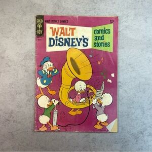 Walt Disney Comics Stories #318 Gold Key March 1967 Donald Duck